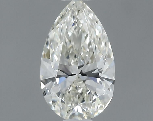 0.51 carat J-VVS2 Natūralus Pear Deimantas (1)