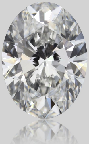 0.42 carat F-IF Natūralus Oval Deimantas (1)