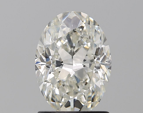 1.51 carat I-SI2 Natūralus Oval Deimantas (1)