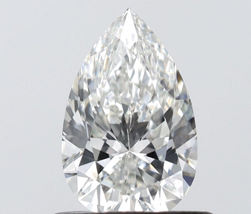 0.61 carat I-IF Natūralus Pear Deimantas (1)