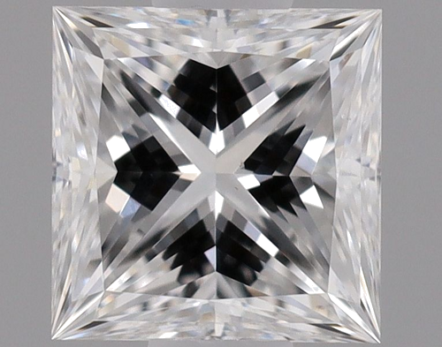 0.53 carat D-VS2 Natūralus Princess Deimantas (1)