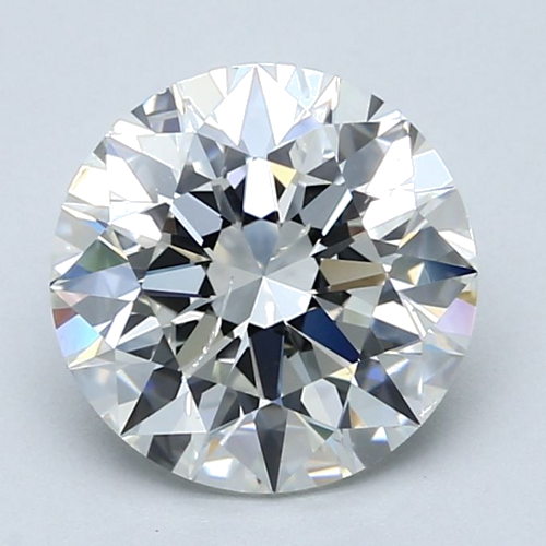 3.0 carat H-SI2 Excellent cut Natūralus Round Deimantas (1)
