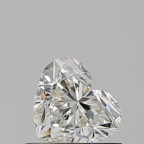 0.55 carat I-VVS2 Natūralus Heart Deimantas (1)