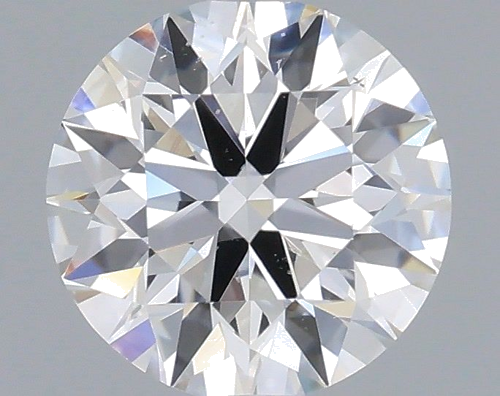0.55 carat F-SI1 Excellent cut Natūralus Round Deimantas (1)