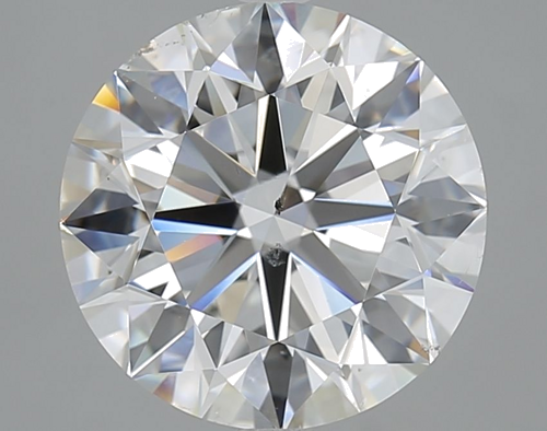 5.02 carat H-SI1 Excellent cut Natūralus Round Deimantas (1)