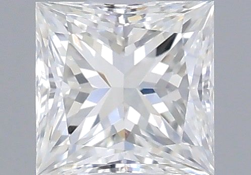 0.3 carat G-VVS1 Natūralus Princess Deimantas (1)