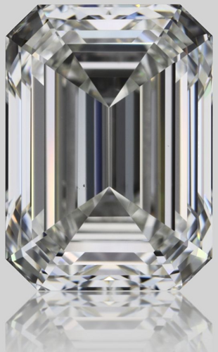 1.52 carat I-VS2 Natūralus Emerald Deimantas (1)