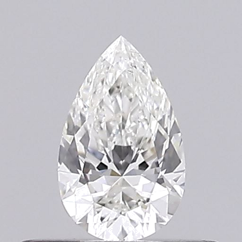 0.3 carat H-VS2 Natūralus Pear Deimantas (1)