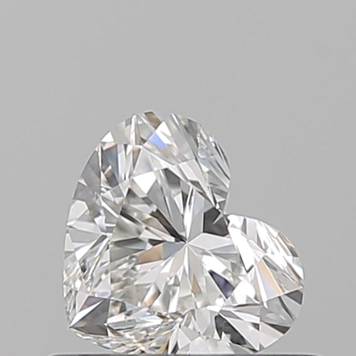 0.5 carat G-VVS1 Natūralus Heart Deimantas (1)