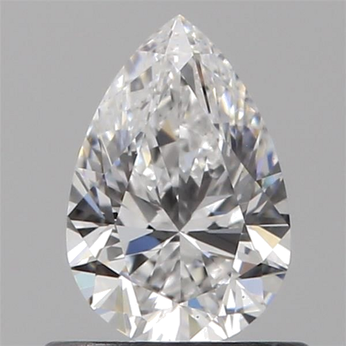 0.56 carat D-VS2 Natūralus Pear Deimantas (1)