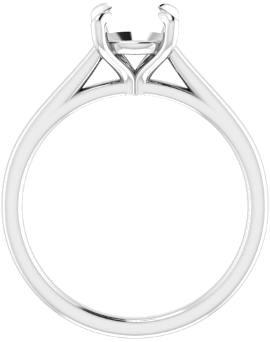 Sužadėtuvių Žiedas „Solitaire“ 950 Platinos Round 7mm (2)