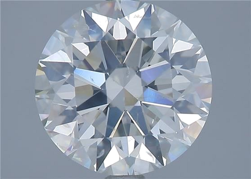 2.8 carat I-SI2 Excellent cut Natūralus Round Deimantas (1)