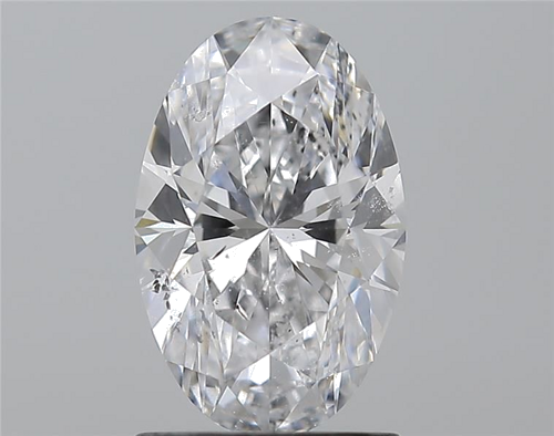 1.51 carat D-SI2 Natūralus Oval Deimantas (1)