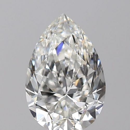 1.01 carat H-VVS1 Natūralus Pear Deimantas (1)