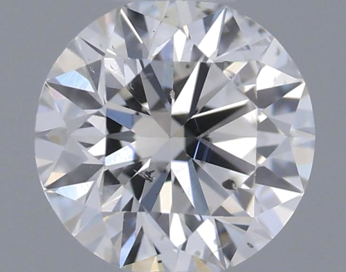0.35 carat F-SI2 Excellent cut Natūralus Round Deimantas (1)