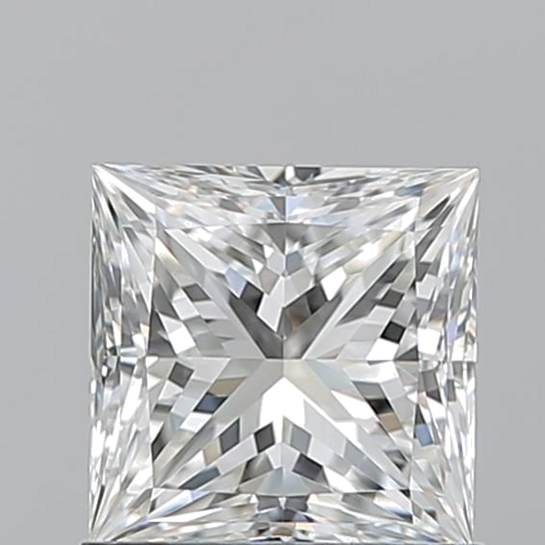 1.01 carat G-VVS2 Natūralus Princess Deimantas (1)