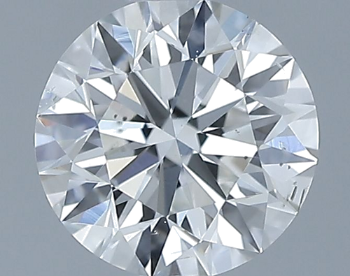 0.5 carat G-SI2 Excellent cut Natūralus Round Deimantas (1)