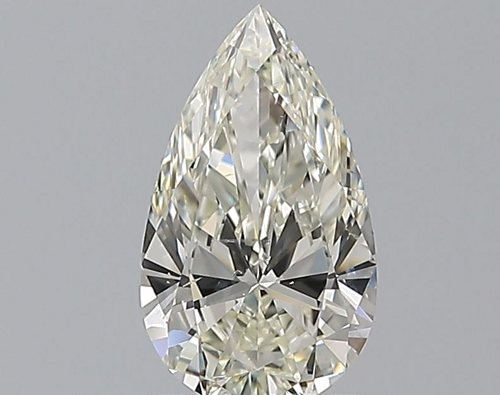 1.21 carat K-SI2 Natūralus Pear Deimantas (1)