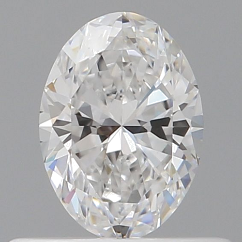 0.41 carat D-VVS2 Natūralus Oval Deimantas (1)