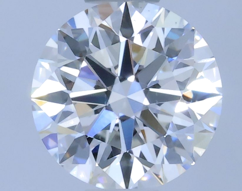 0.54 carat E-VS2 Excellent cut Natūralus Round Deimantas (1)