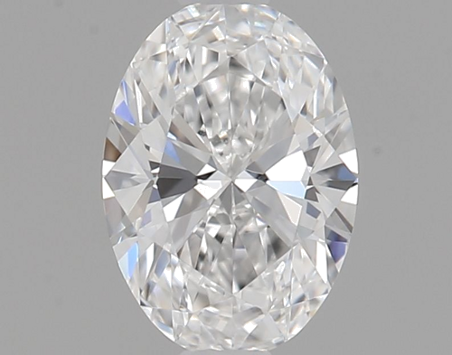 0.32 carat D-VVS2 Natūralus Oval Deimantas (1)