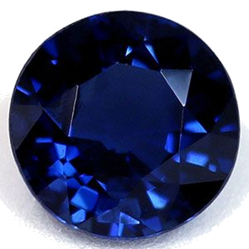 0.91 carat BLUE Round Safyras (1)