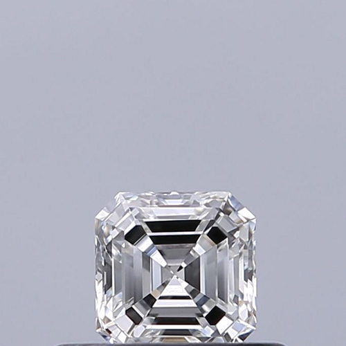 0.3 carat F-VVS2 Natūralus Asscher Deimantas (1)