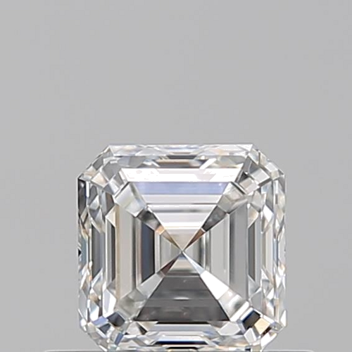 0.5 carat G-VS2 Natūralus Asscher Deimantas (1)