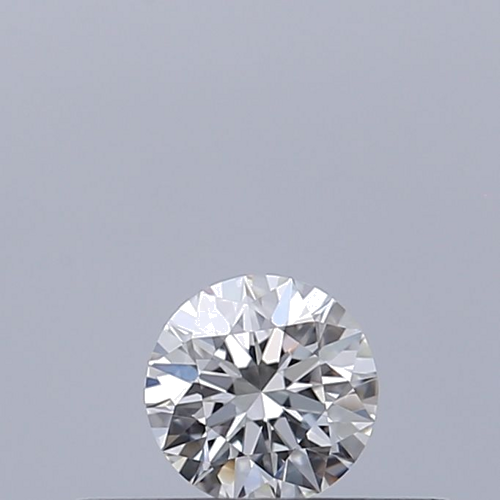 0.18 carat F-VVS2 Excellent cut Natūralus Round Deimantas (1)