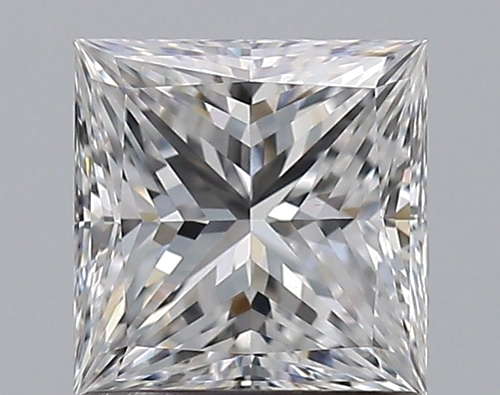 1.2 carat D-VS1 Natūralus Princess Deimantas (1)
