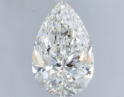 1.5 carat F-VS1 Natūralus Pear Deimantas (1)