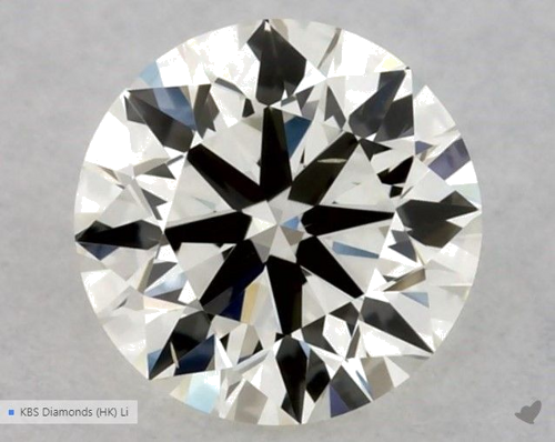 0.4 carat J-SI1 Very Good cut Natūralus Round Deimantas (1)