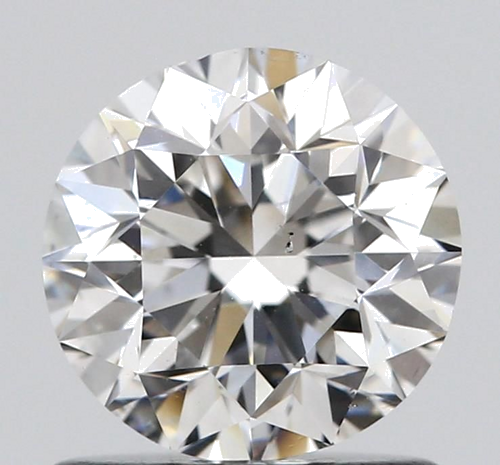 0.9 carat E-SI1 Fair cut Natūralus Round Deimantas (1)