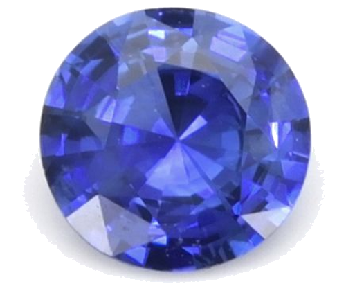 0.46 carat BLUE Round Safyras (1)