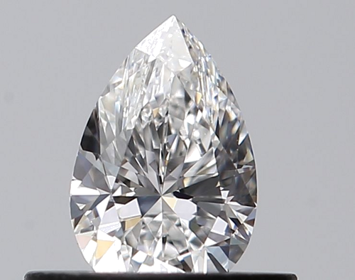 0.4 carat E-VVS1 Natūralus Pear Deimantas (1)