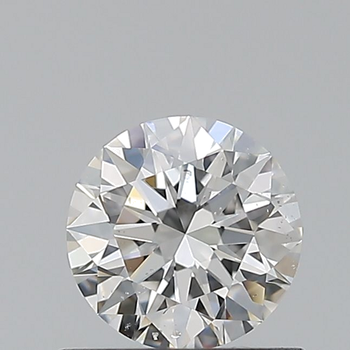 0.5 carat F-SI2 Excellent cut Natūralus Round Deimantas (1)