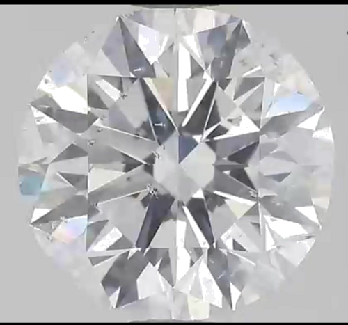2.03 carat D-SI2 Excellent cut Natūralus Round Deimantas (1)