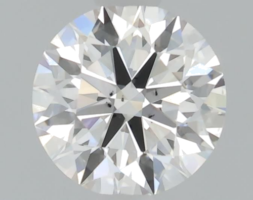 0.34 carat F-VS2 Excellent cut Natūralus Round Deimantas (1)