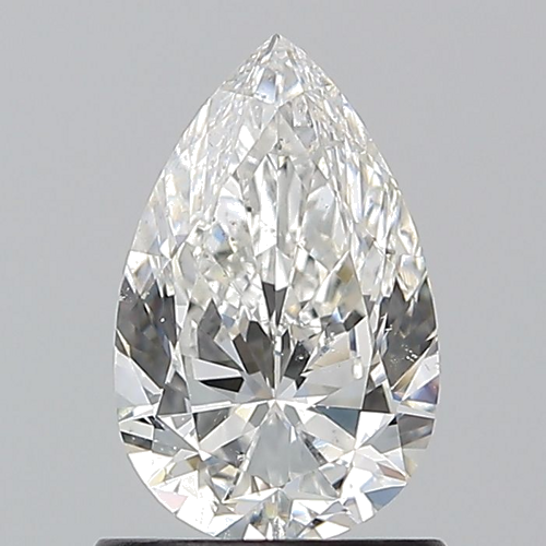 1.01 carat G-SI2 Natūralus Pear Deimantas (1)