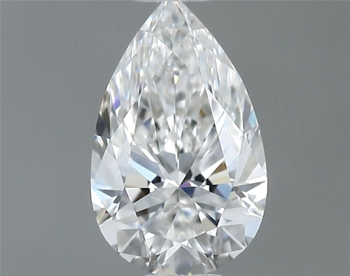 0.4 carat F-IF Natūralus Pear Deimantas (1)