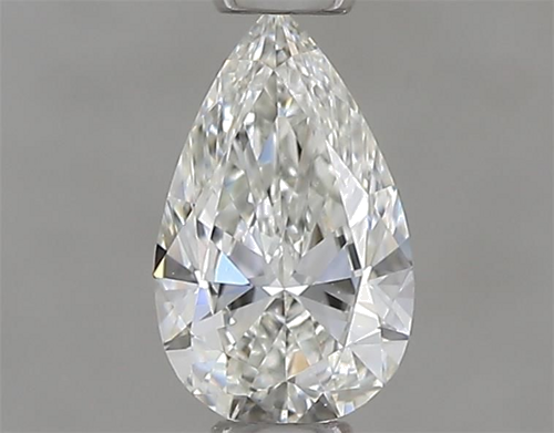 0.3 carat H-VVS1 Natūralus Pear Deimantas (1)
