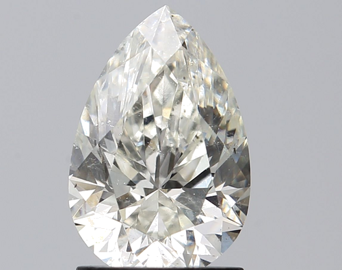 1.56 carat H-SI2 Natūralus Pear Deimantas (1)