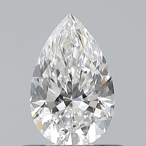 0.5 carat E-VS1 Natūralus Pear Deimantas (1)