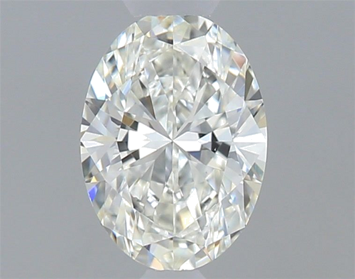 0.33 carat H-VVS2 Natūralus Oval Deimantas (1)