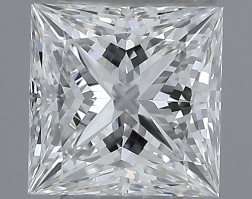 0.31 carat E-VS1 Natūralus Princess Deimantas (1)