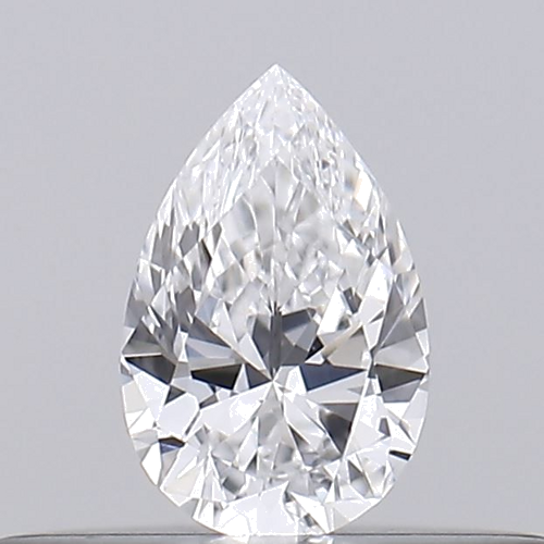 0.2 carat D-VS2 Natūralus Pear Deimantas (1)