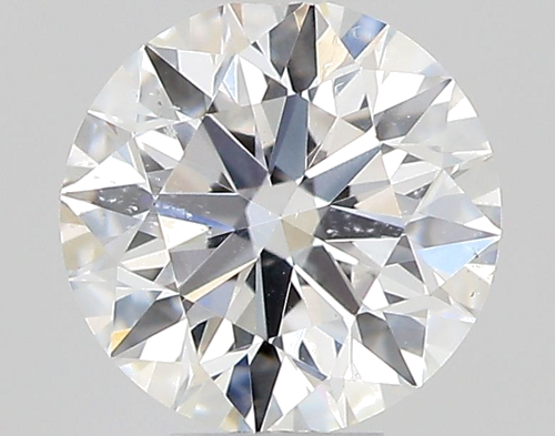 0.37 carat E-SI2 Excellent cut Natūralus Round Deimantas (1)