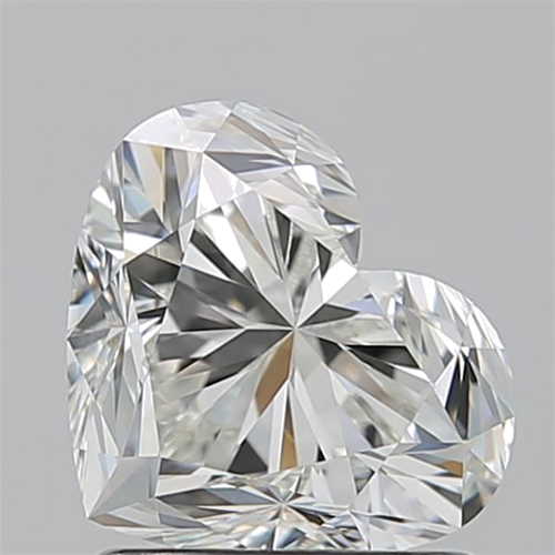 1.5 carat J-VVS2 Natūralus Heart Deimantas (1)