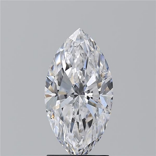 2.01 carat D-SI1 Natūralus Marquise Deimantas (1)