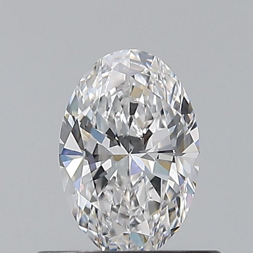 0.51 carat D-VVS1 Natūralus Oval Deimantas (1)